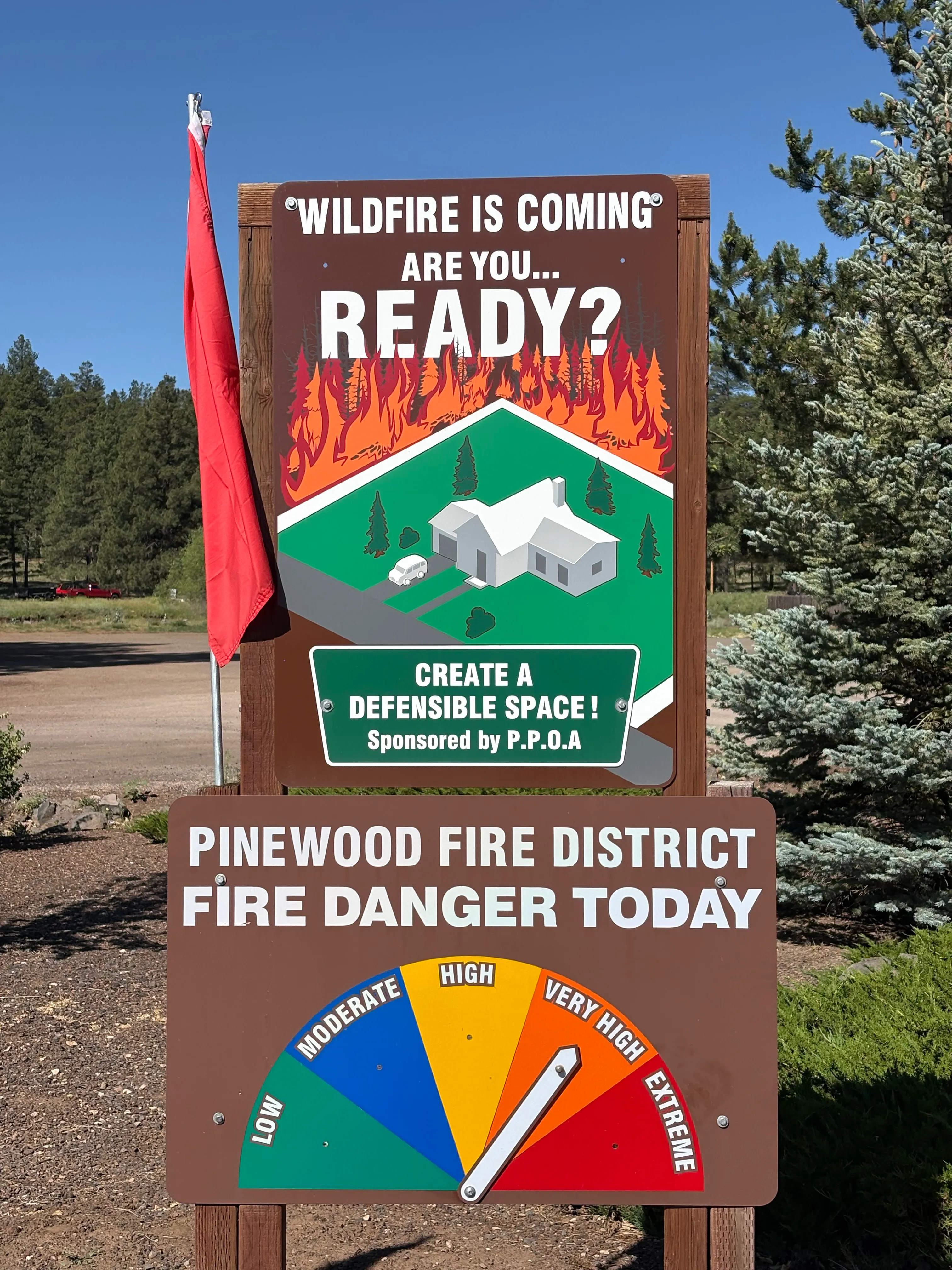 Fire danger runs high in Northern Arizona